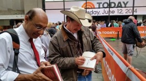 A real live pop-up book signing with Carew and The Legacy Letters on the Today Show! (11)