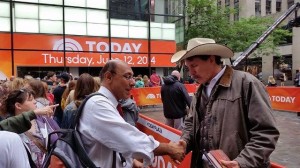 A real live pop-up book signing with Carew and The Legacy Letters on the Today Show! (16)