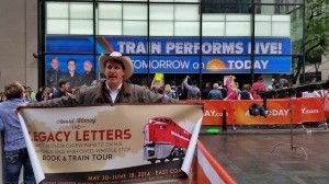 A real live pop-up book signing with Carew and The Legacy Letters on the Today Show! (2)
