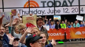 A real live pop-up book signing with Carew and The Legacy Letters on the Today Show! (21)