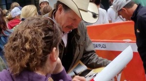 A real live pop-up book signing with Carew and The Legacy Letters on the Today Show! (22)