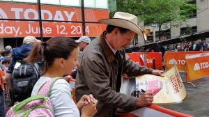 A real live pop-up book signing with Carew and The Legacy Letters on the Today Show! (24)