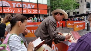 A real live pop-up book signing with Carew and The Legacy Letters on the Today Show! (25)