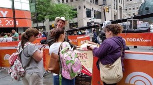 A real live pop-up book signing with Carew and The Legacy Letters on the Today Show! (27)