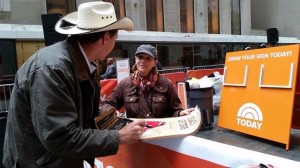 A real live pop-up book signing with Carew and The Legacy Letters on the Today Show! (30)