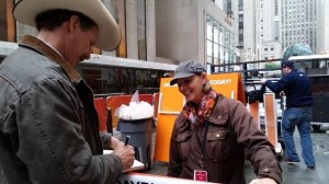 A real live pop-up book signing with Carew and The Legacy Letters on the Today Show! (32)