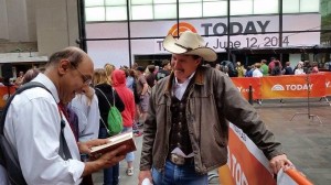 A real live pop-up book signing with Carew and The Legacy Letters on the Today Show! (6)