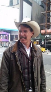 Mr. Carew is happy to be at Times Square and always ready for the next great pop-up book signing (5)
