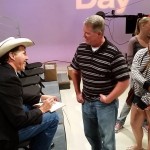 Carew Signing The Legacy Letters on New Day Northwest Talk Show  (12)
