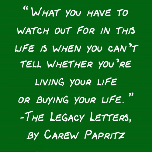 Quote - What you have to watch out for...Solid Green Background-1