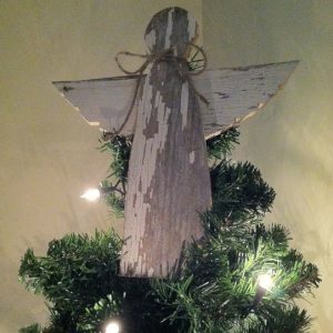 White Rustic Angel